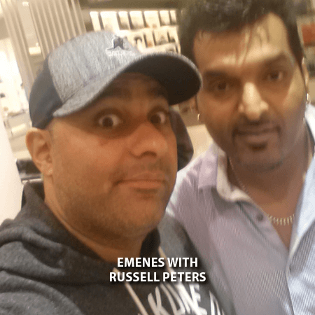 016 - Emenes With Russell Peters