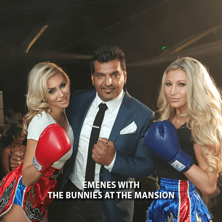 018 - Emenes With The Playboy Bunnies at the Mansion